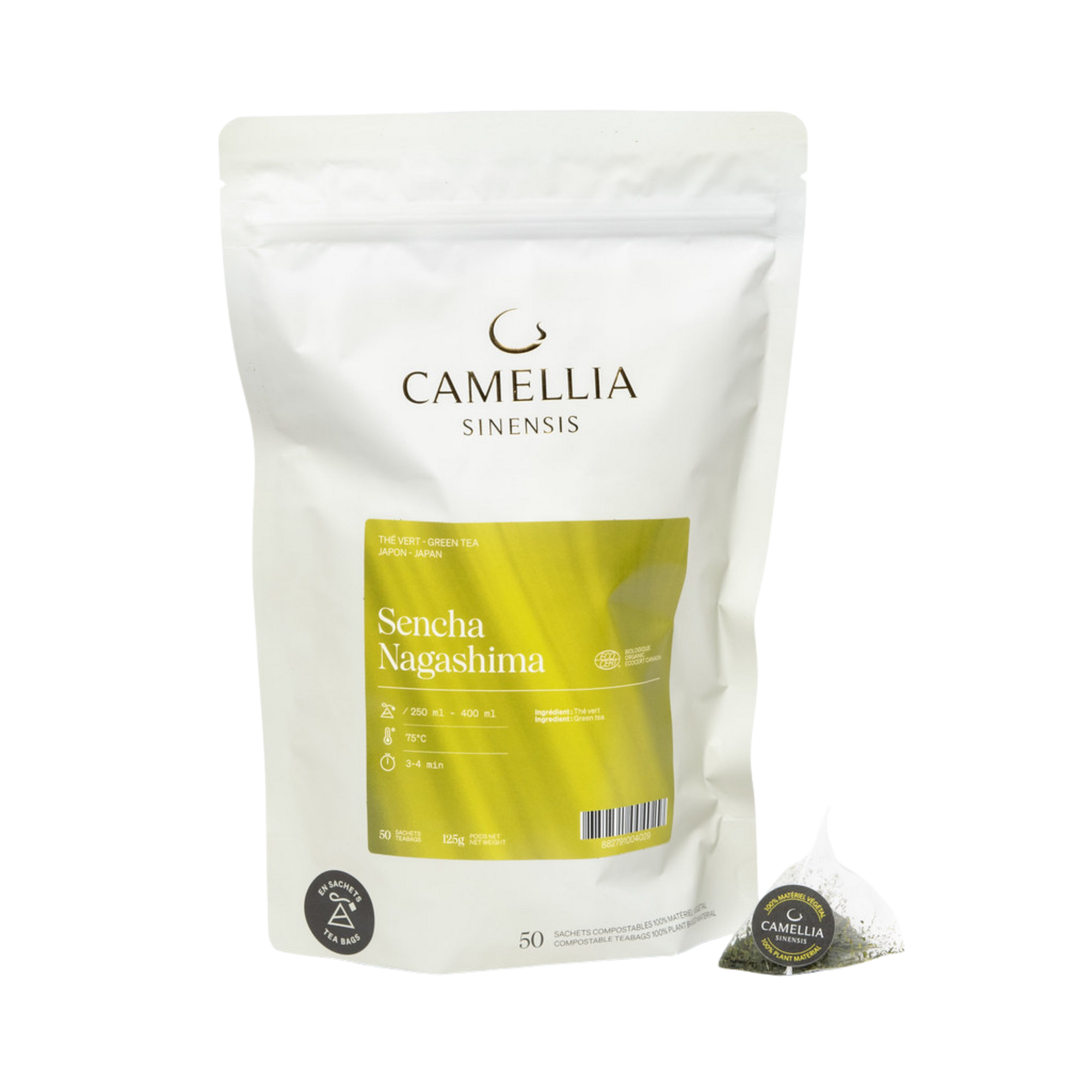 Sencha Nagashima biologique- 50 sachets