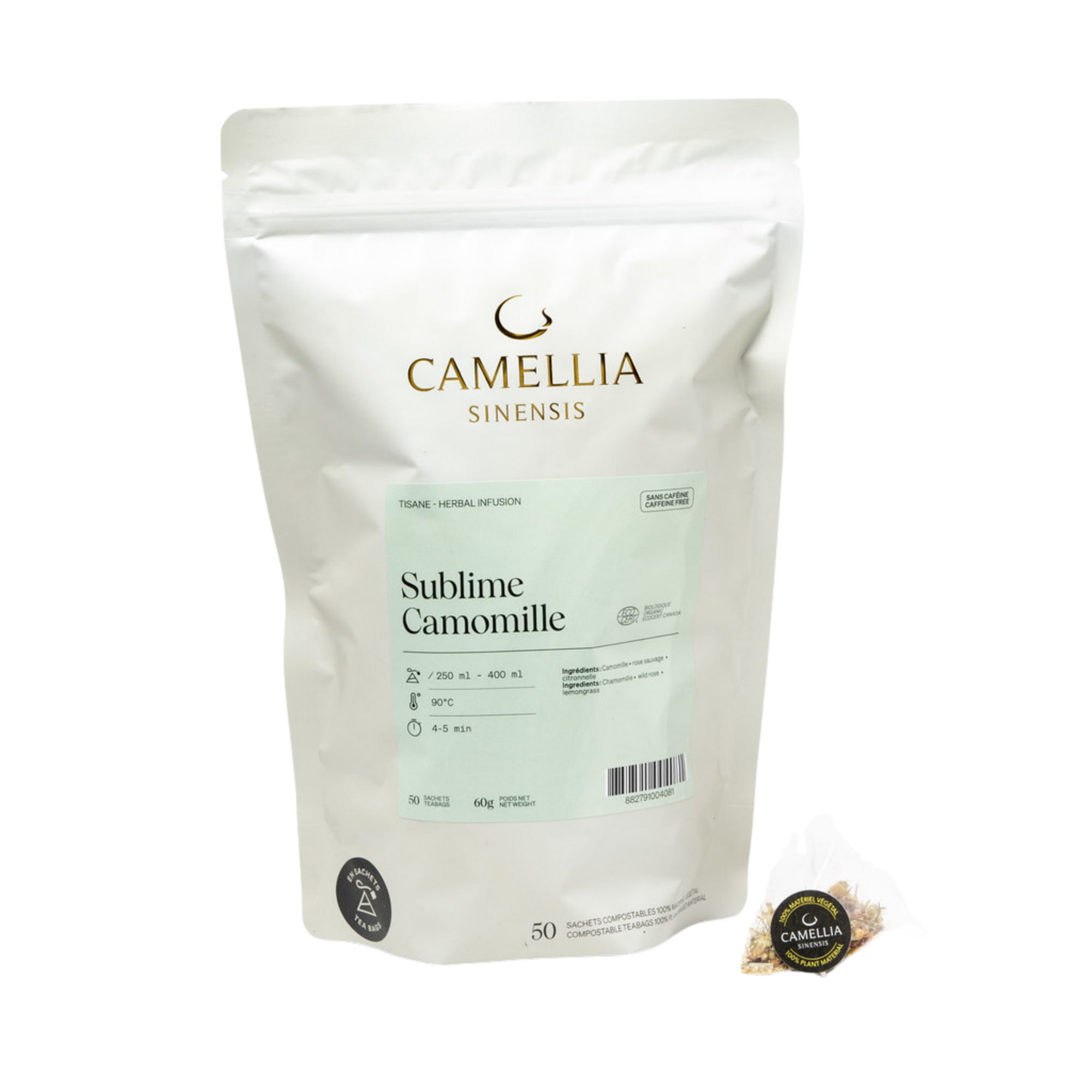 Sublime Camomille biologique- 50 sachets