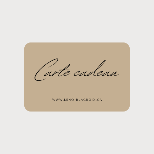 Carte cadeau - Lenoir Lacroix